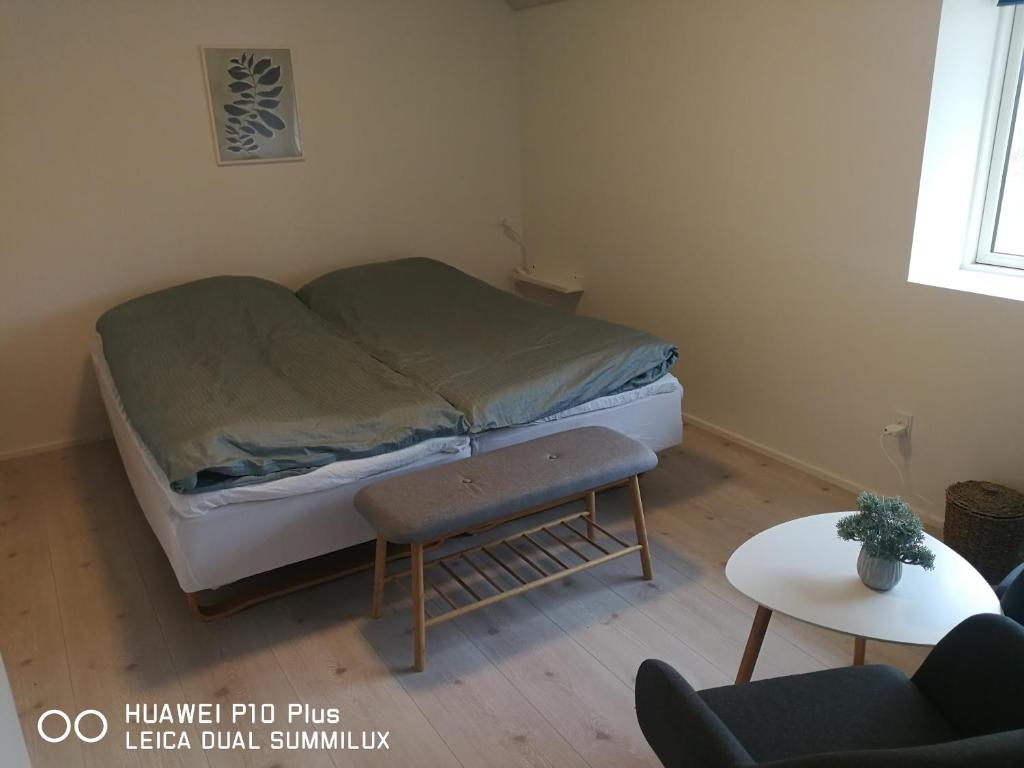 Postel nebo postele na pokoji v ubytování Landevejens B&B Holstebro