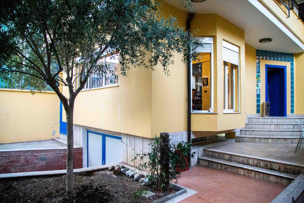Budova, kde se hostel nachází