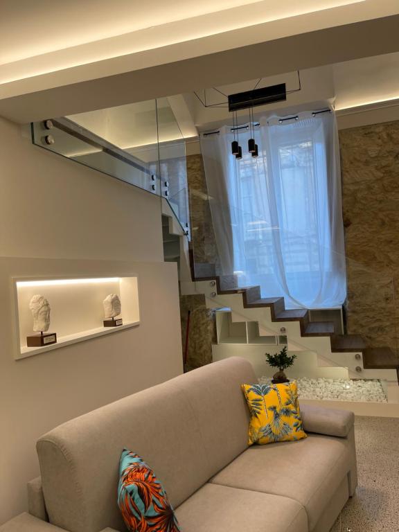 Część wypoczynkowa w obiekcie Glorizio Loft Tropea