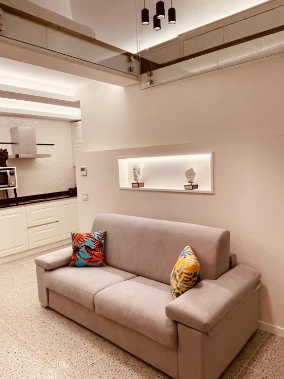 Część wypoczynkowa w obiekcie Glorizio Loft Tropea