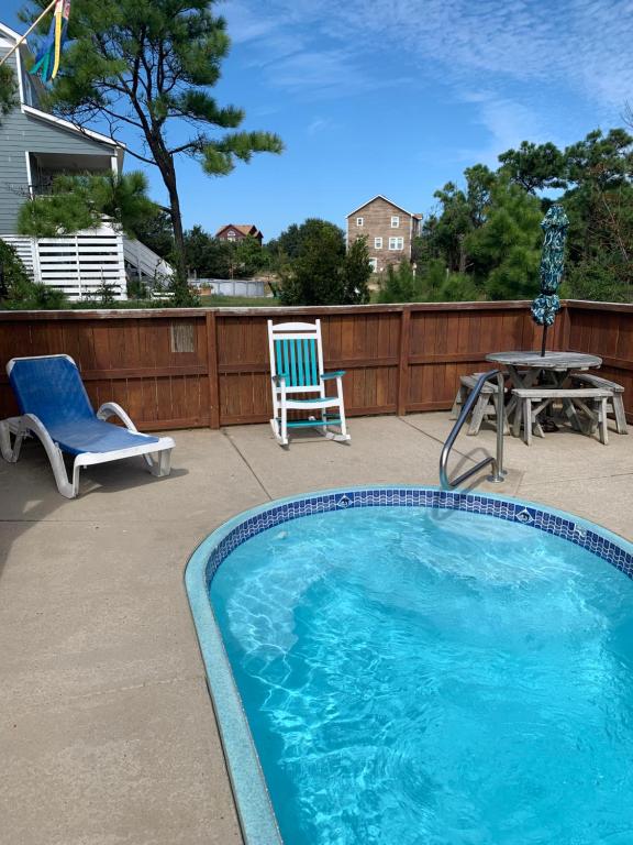 Bazén v ubytování Pets OK Rest A Shored A Secure and Comfortable Home Flat Screen T Vs In All Rooms Fully Stocked With Plenty Of Amenities Private Inground Pool Gas Fireplace Rents Sat to Sat Full Weeks only nebo v jeho okolí