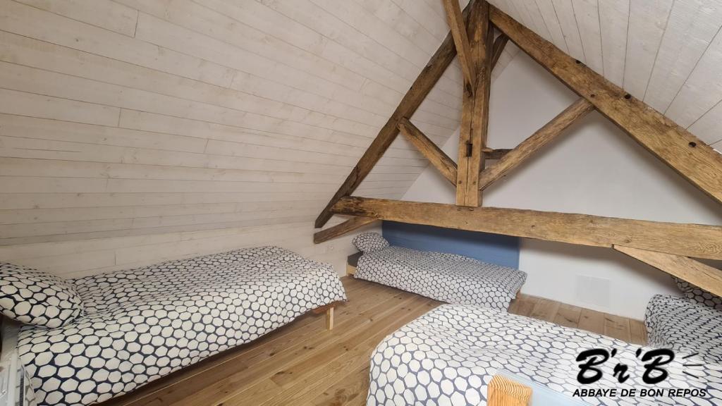 Postel nebo postele na pokoji v ubytování Brb