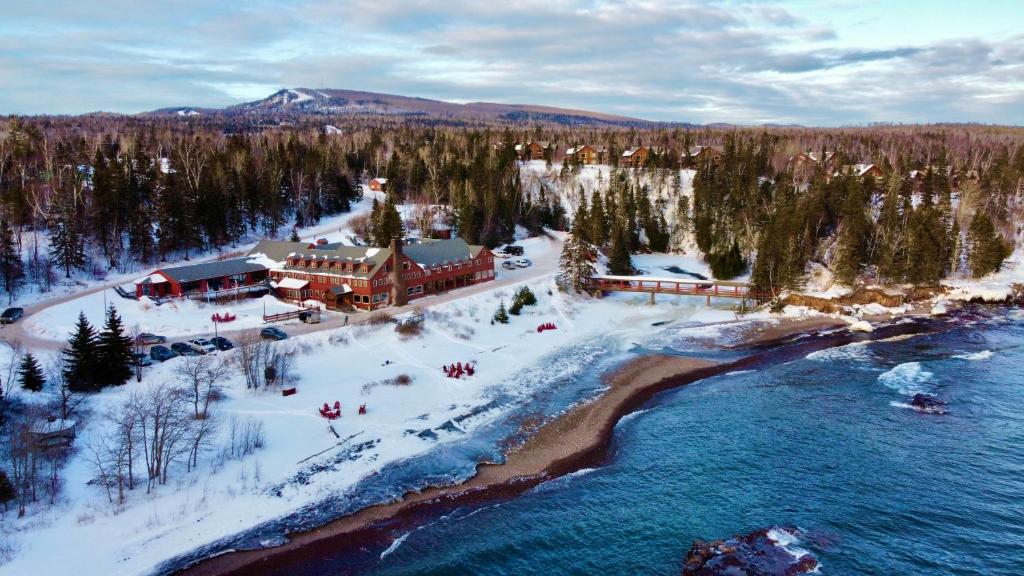 The Historic Lutsen Lodge en invierno