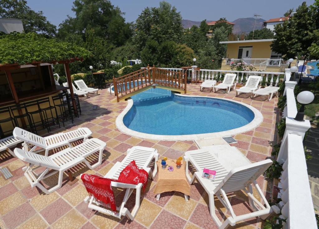 The swimming pool at or close to Agali Hotel