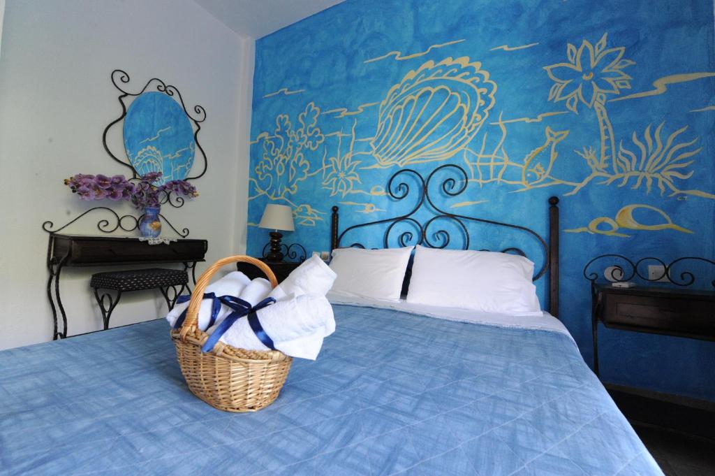 Postel nebo postele na pokoji v ubytování Thalassa Hotel