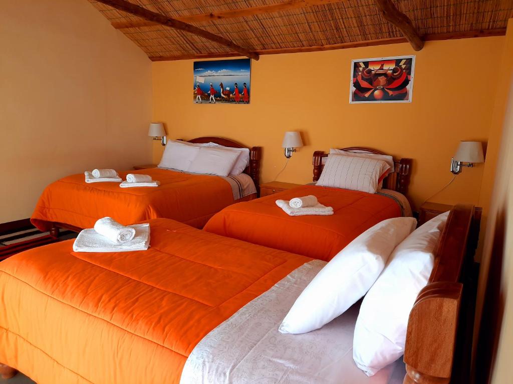 Wara Uta Lodge - Habitación Cuádruple Con Vista Al Lago