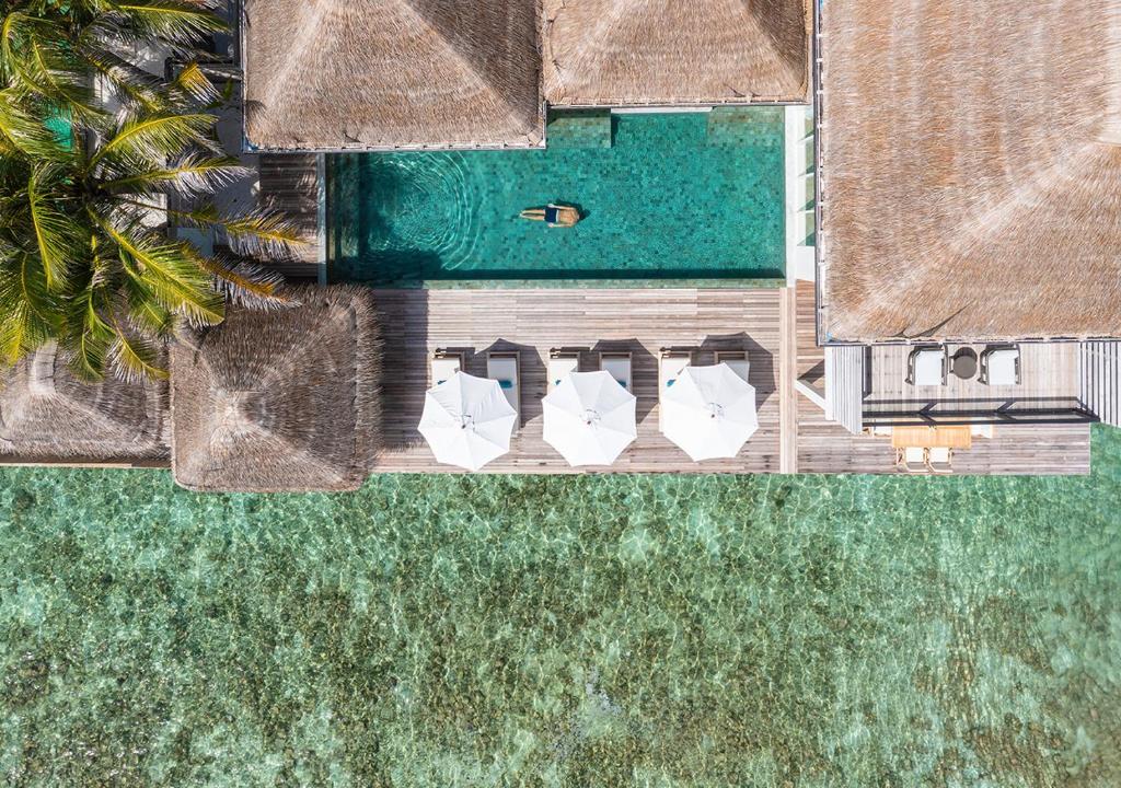 Bazén v ubytování Naladhu Private Island Maldives nebo v jeho okolí