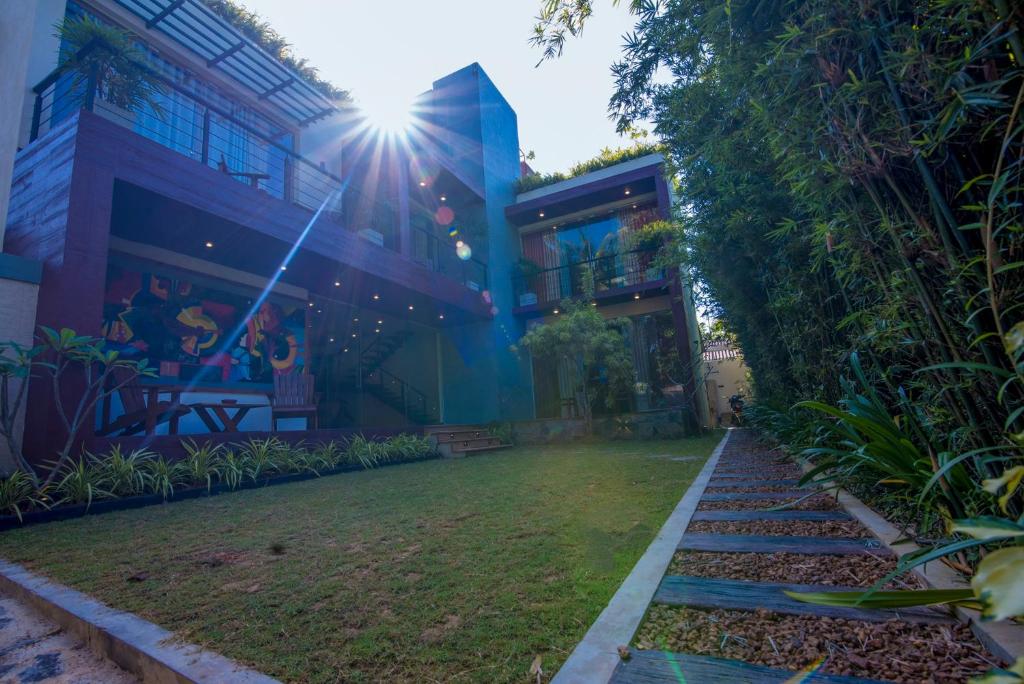 Zahrada ubytování Villa 73 Unawatuna