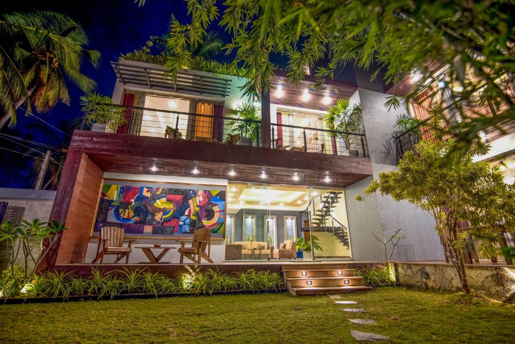 Zahrada ubytování Villa 73 Unawatuna