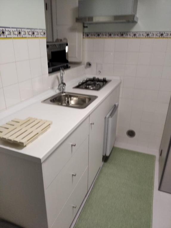 Kuchyň nebo kuchyňský kout v ubytování Quinta dos Campos - Apartamento 1