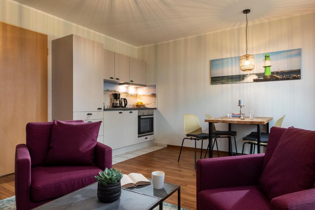 Kuchyň nebo kuchyňský kout v ubytování Hotel Godewind