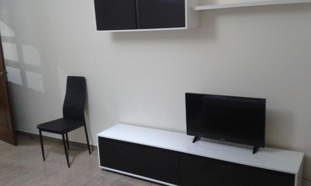 TV a/nebo společenská místnost v ubytování VFT LA PAZ