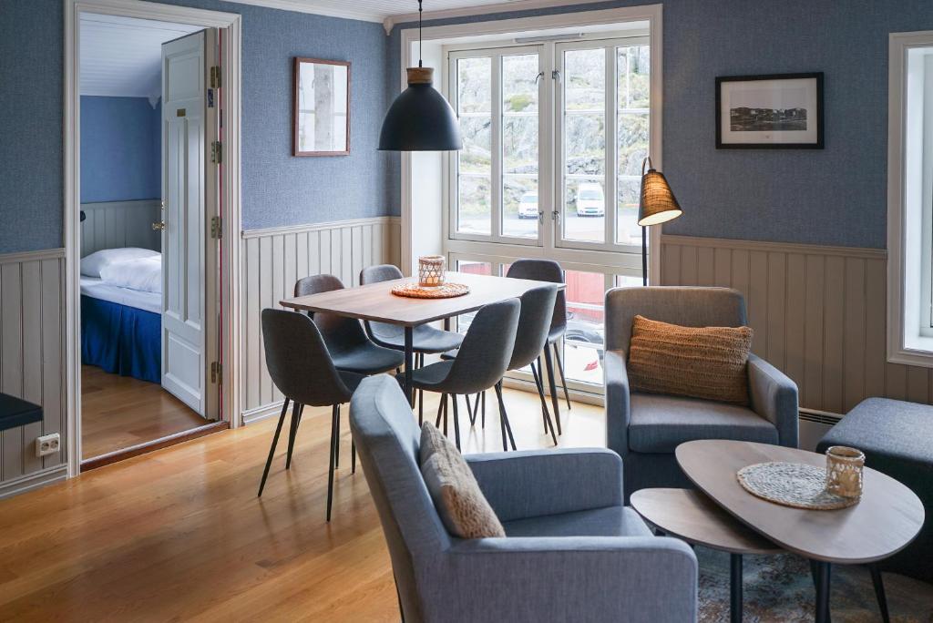 Posezení v ubytování Ona Havstuer - by Classic Norway Hotels