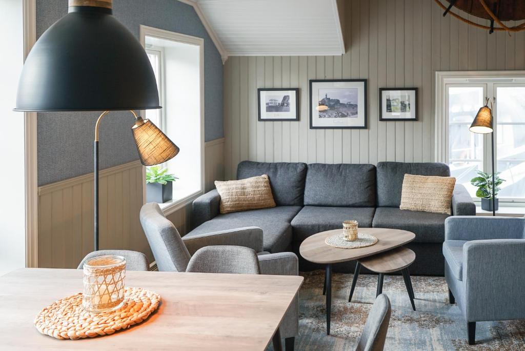 Posezení v ubytování Ona Havstuer - by Classic Norway Hotels