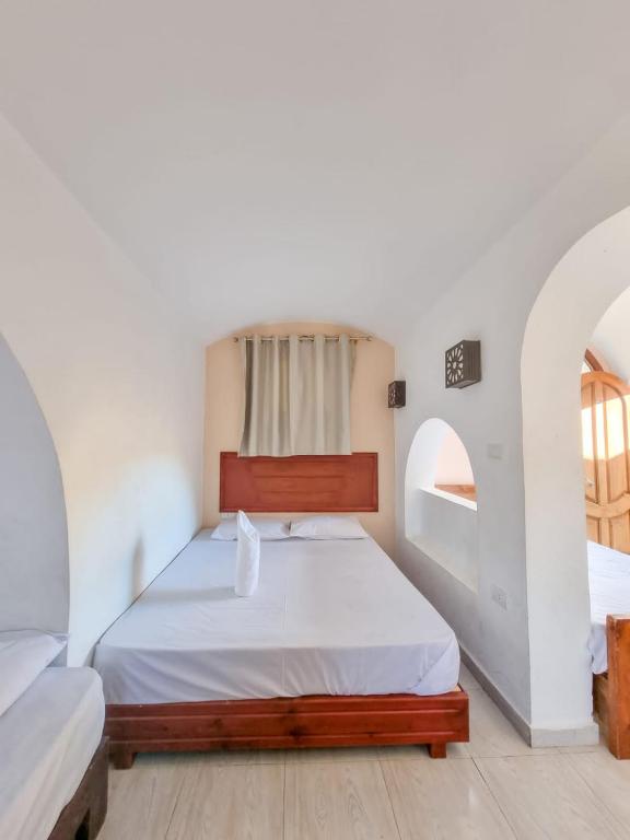 Postel nebo postele na pokoji v ubytování Coral Reefs Hotel Dahab