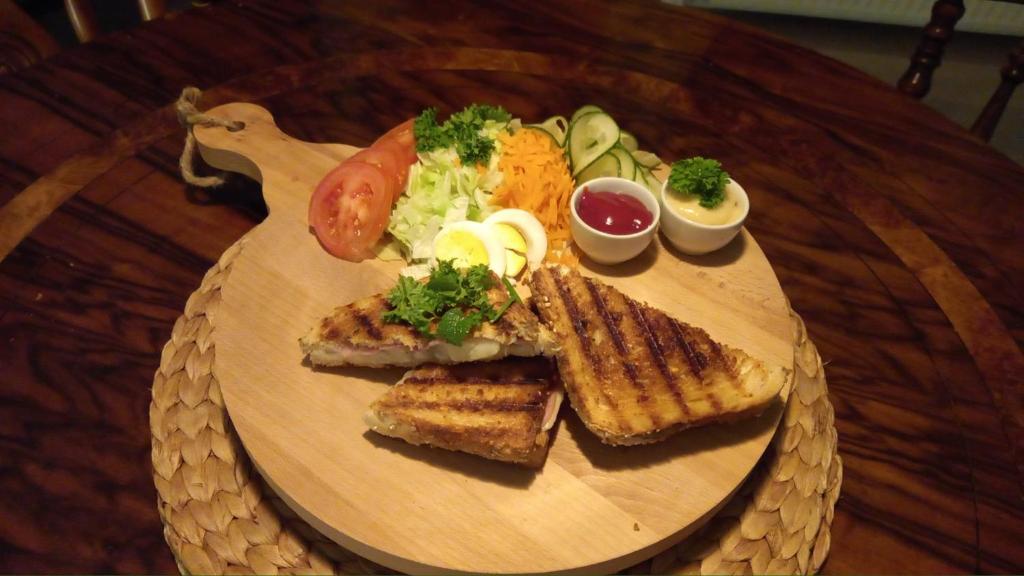 Cibo presso il bed & breakfast o nelle vicinanze