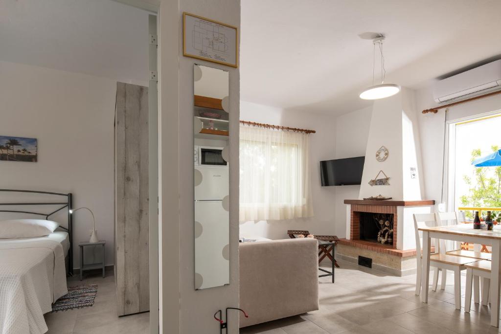 TV a/nebo společenská místnost v ubytování CN Studio-Apartment
