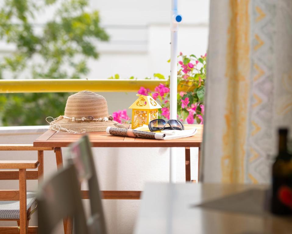 Balkón nebo terasa v ubytování CN Studio-Apartment