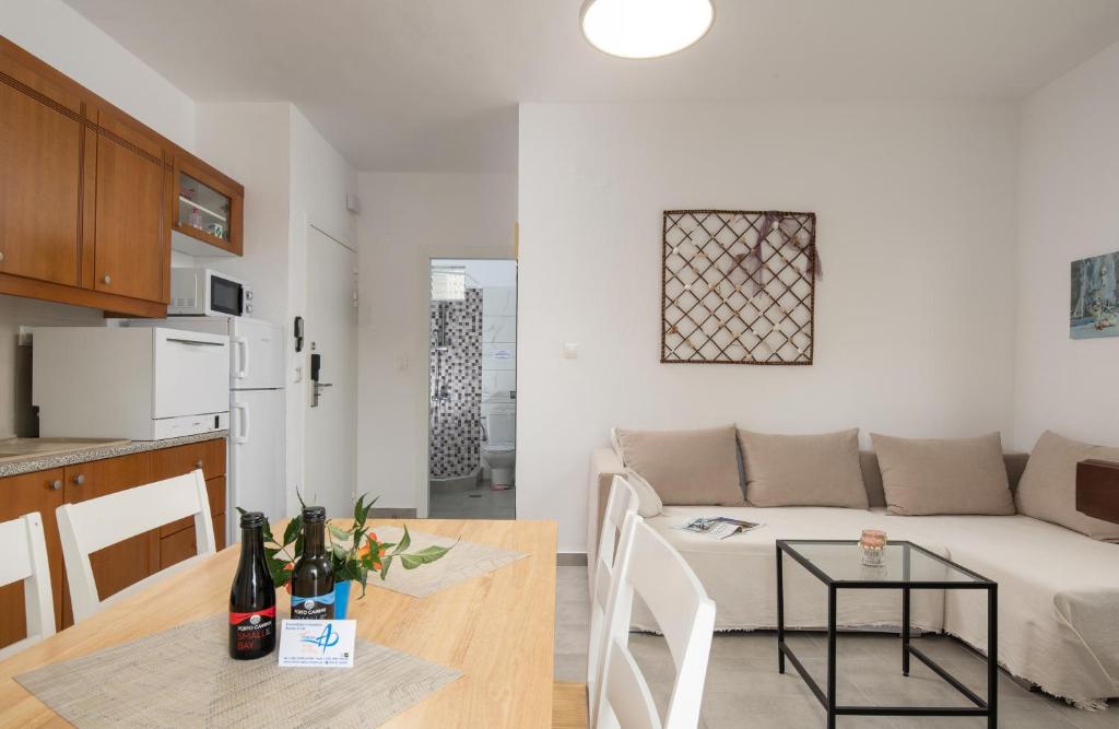 Kuchyň nebo kuchyňský kout v ubytování CN Studio-Apartment