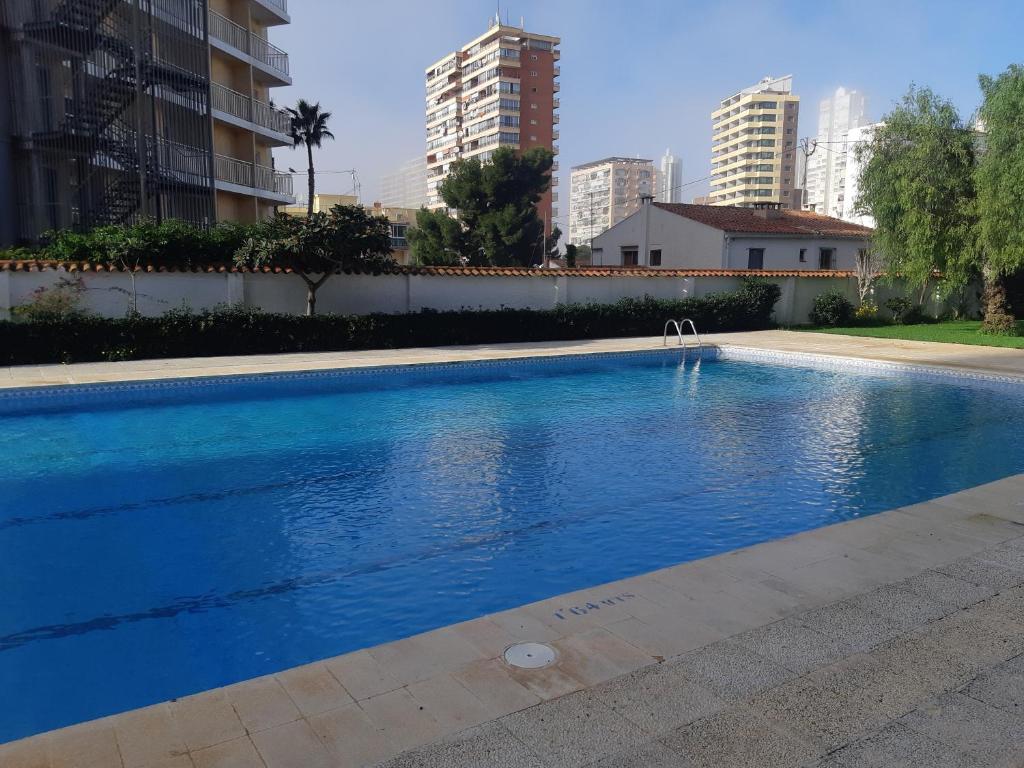 Bazén v ubytování Beautiful residential apartment with pool nebo v jeho okolí