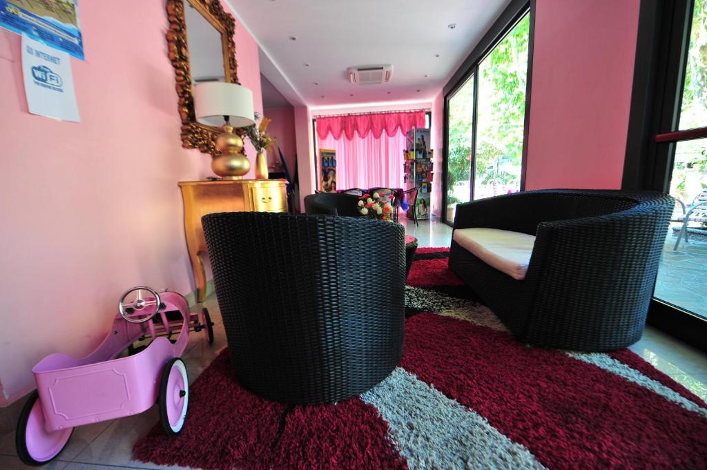 Posezení v ubytování Hotel Nascente