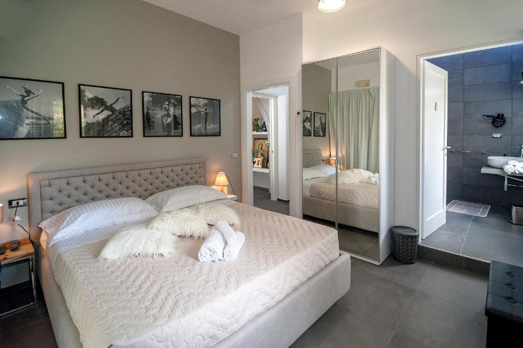 Postel nebo postele na pokoji v ubytování Maison27