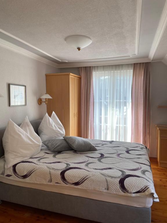 Postel nebo postele na pokoji v ubytování Ferienhaus Leeb