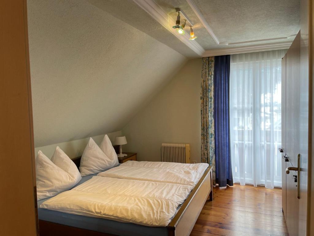 Postel nebo postele na pokoji v ubytování Ferienhaus Leeb