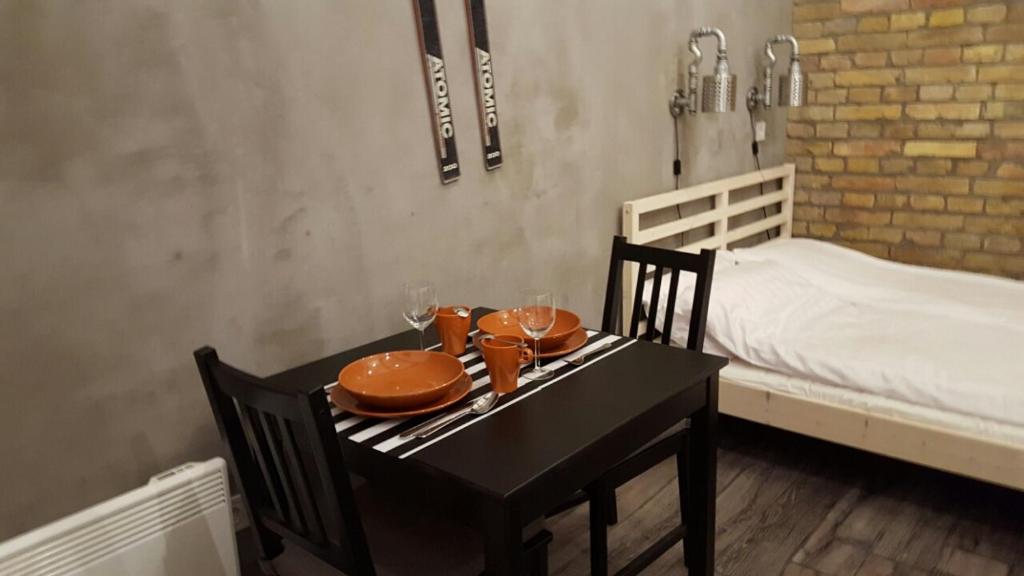 Posteľ alebo postele v izbe v ubytovaní K10 A Kazinczy Apartment