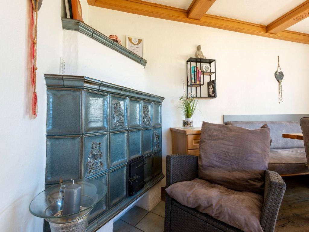 Posezení v ubytování Apartment in Stuhlfelden near Ski Lift