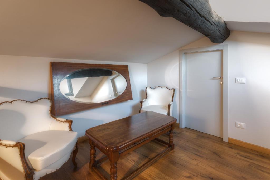 Posezení v ubytování Corte Alma Spa and Luxury Home