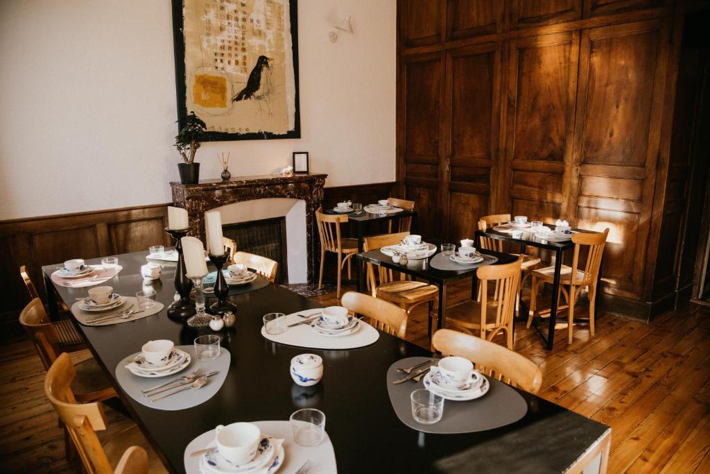 Restaurace v ubytování Hotel Spa Azteca Barcelonnette