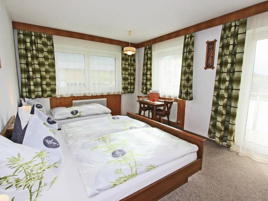 Posteľ alebo postele v izbe v ubytovaní Apartment in Aschau im Zillertal near Ski Area