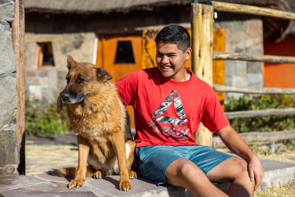 Ospiti di Tradicion Colca con animali domestici