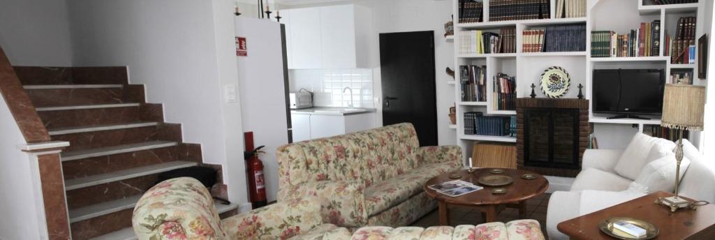 Posezení v ubytování CASA RURAL TRES VENTAS