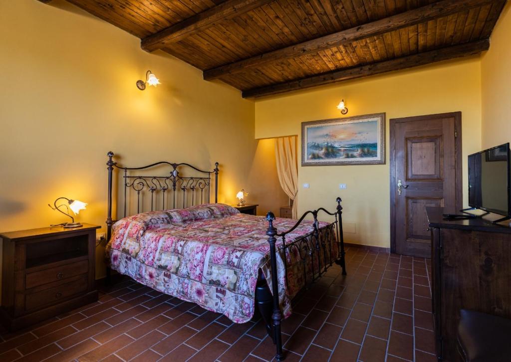 Castello di Petecciano B&B - Triple Chambre Avec Vue