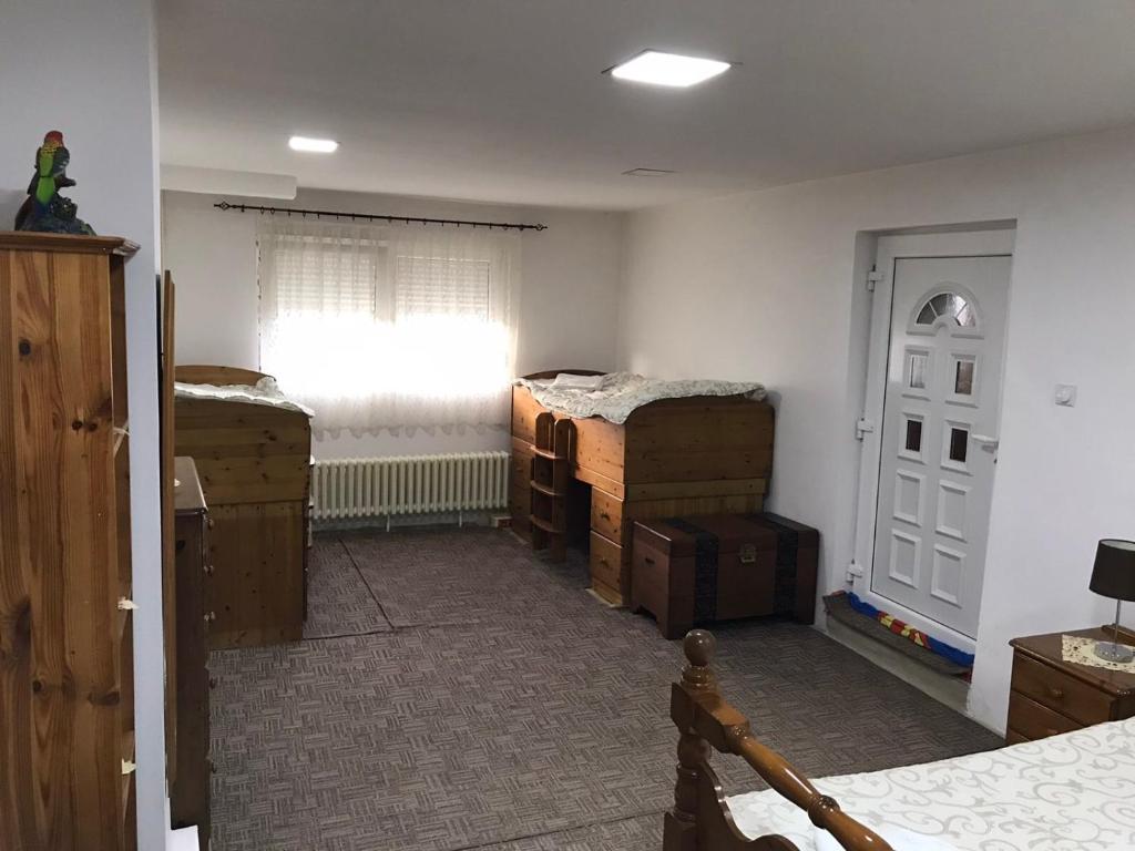 Postel nebo postele na pokoji v ubytování Villa Lola & Nikola