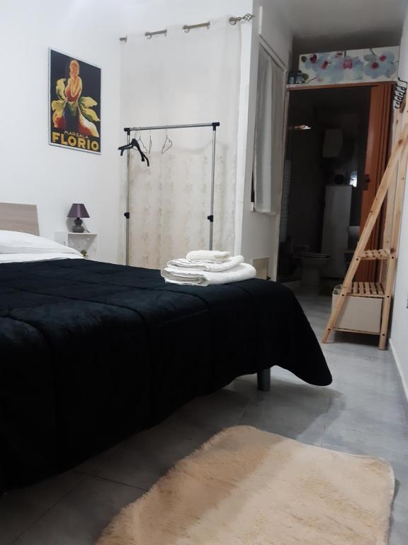 Кровать или кровати в номере La casuzza