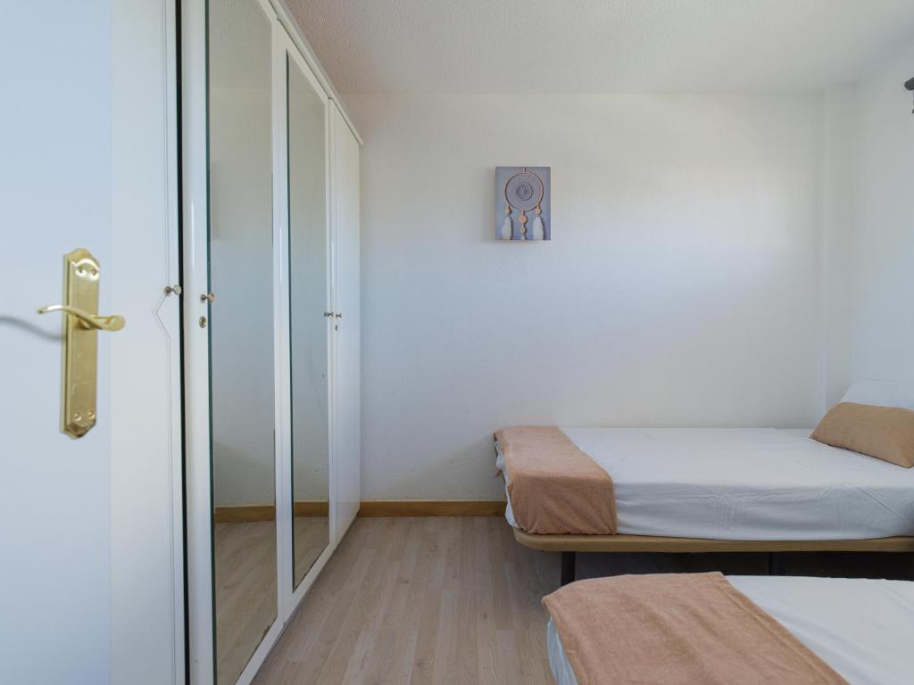 Posteľ alebo postele v izbe v ubytovaní Top view central spacious apartment