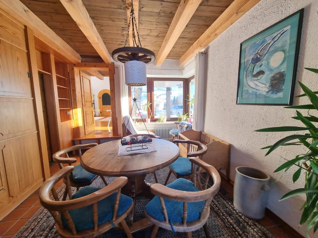 Posezení v ubytování Ferienhaus Mauth