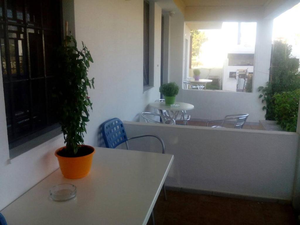 Balkón alebo terasa v ubytovaní Villas Irene 4 Family Apartments