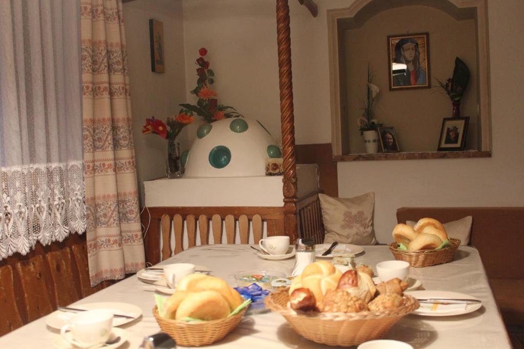 Jídlo v bed and breakfast nebo okolí