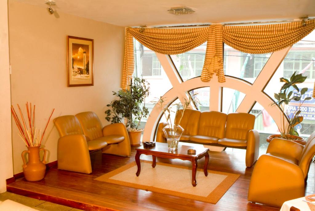 Posezení v ubytování Hotel Podocarpus