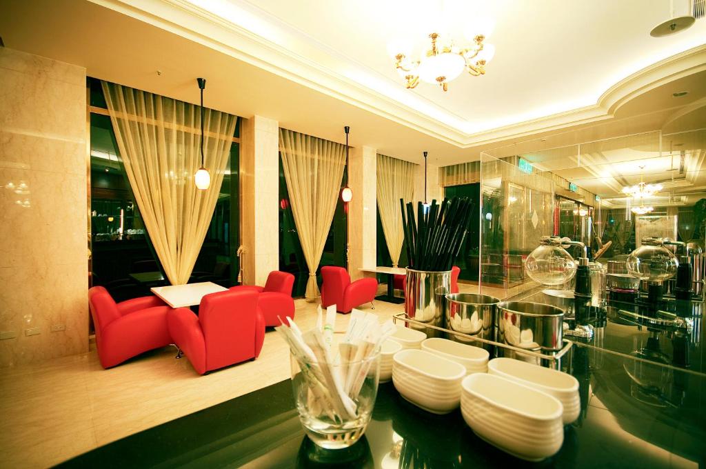 Posezení v ubytování Yaling Hotel