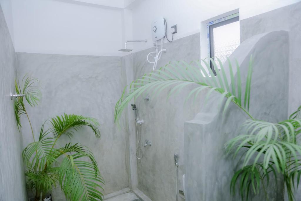 Koupelna v ubytování Ruwan Jungle Homestay