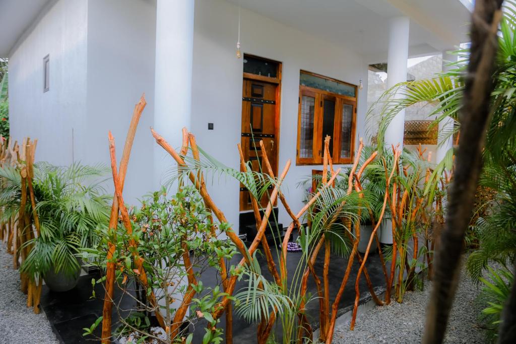 Zahrada ubytování Ruwan Jungle Homestay