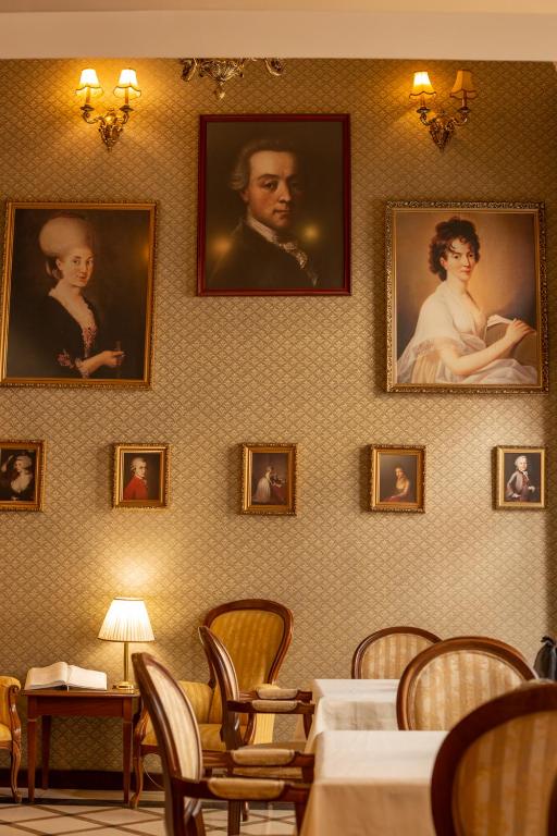 Posezení v ubytování Mozart Hotel