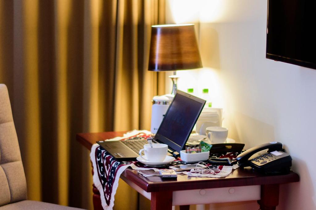 Hotel Shumonにあるテレビまたはエンターテインメントセンター