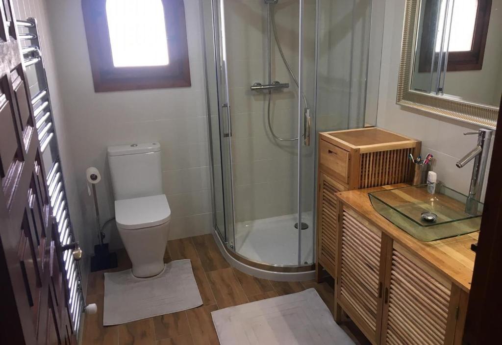 A bathroom at Casa Pera