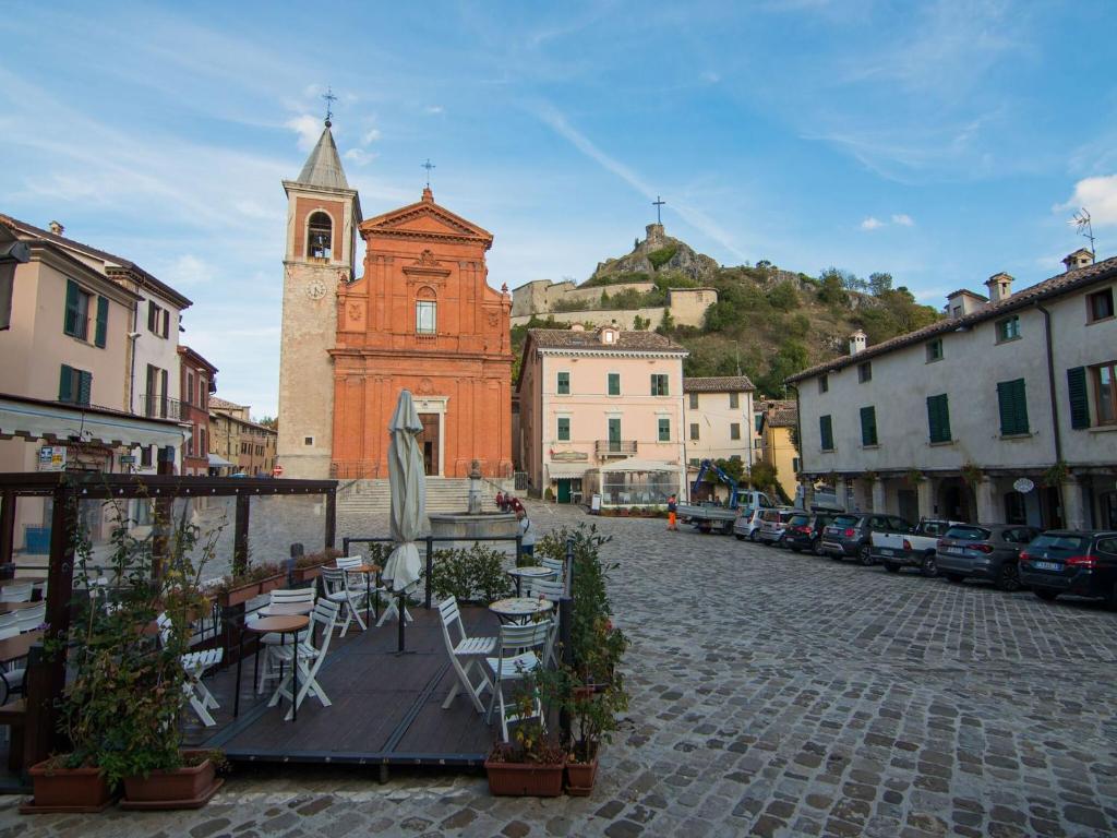 The building in which the holiday home is located